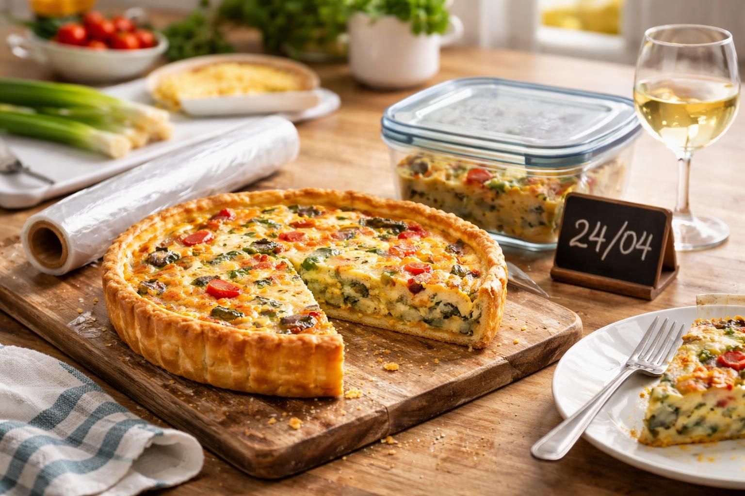 découvrez combien de temps conserver une quiche pour profiter de toute sa saveur et apprendre les astuces pour la déguster à son meilleur.