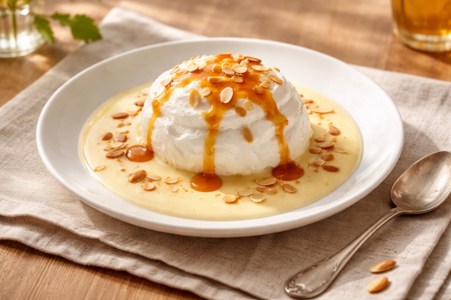 découvrez la recette traditionnelle de l'île flottante, un dessert simple et délicieux inspiré des recettes de grand-mère, parfait pour finir vos repas en douceur.