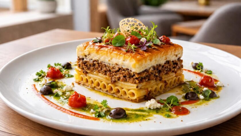 découvrez comment revisiter le pasticcio grec en alliant tradition et modernité pour une recette savoureuse et originale.