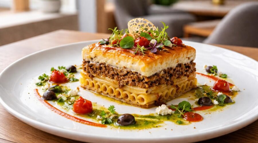 découvrez comment revisiter le pasticcio grec en alliant tradition et modernité pour une recette savoureuse et originale.