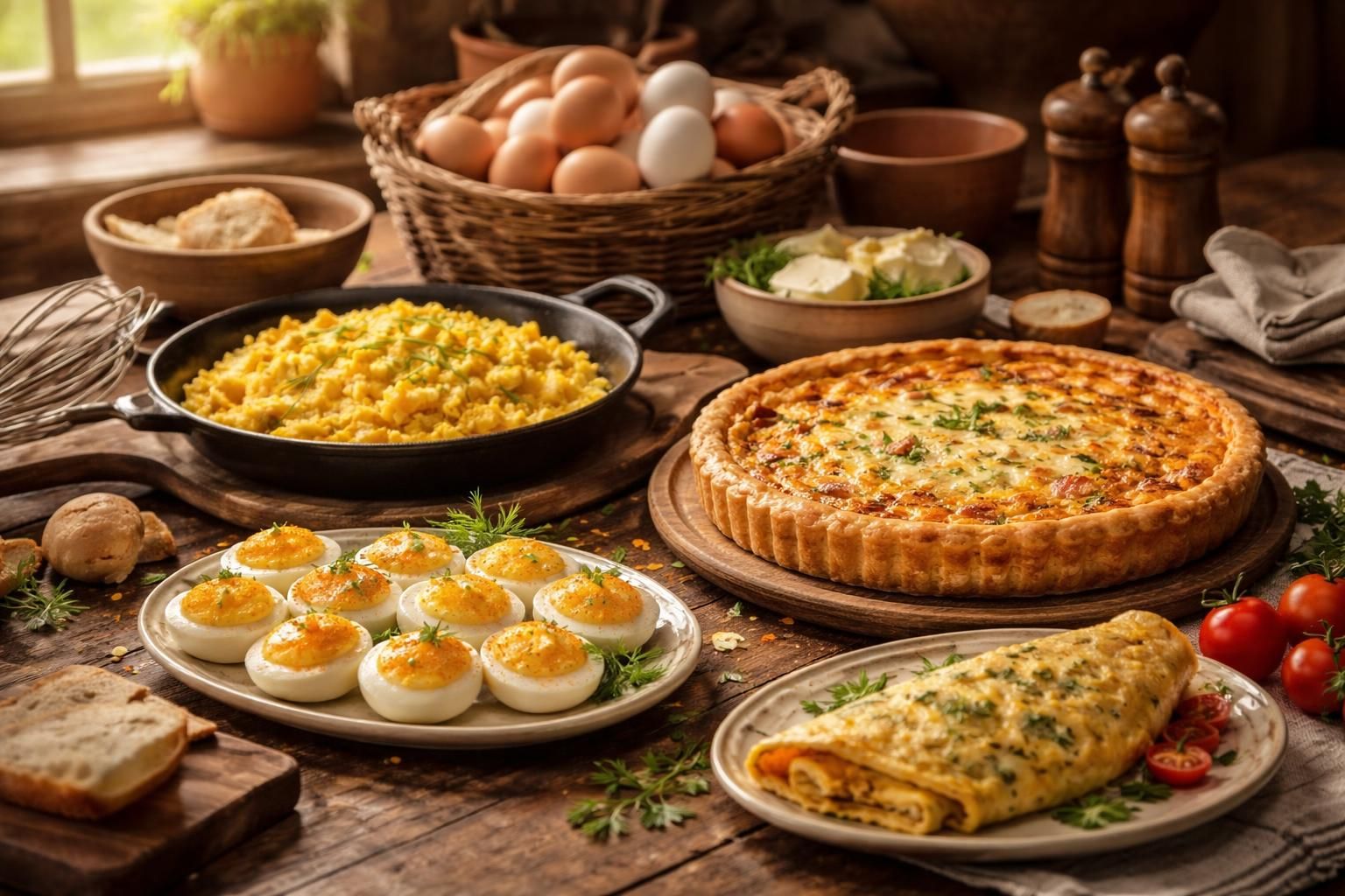 découvrez des recettes de famille savoureuses et faciles pour utiliser beaucoup d'œufs. idées gourmandes et astuces pour ne rien gaspiller !
