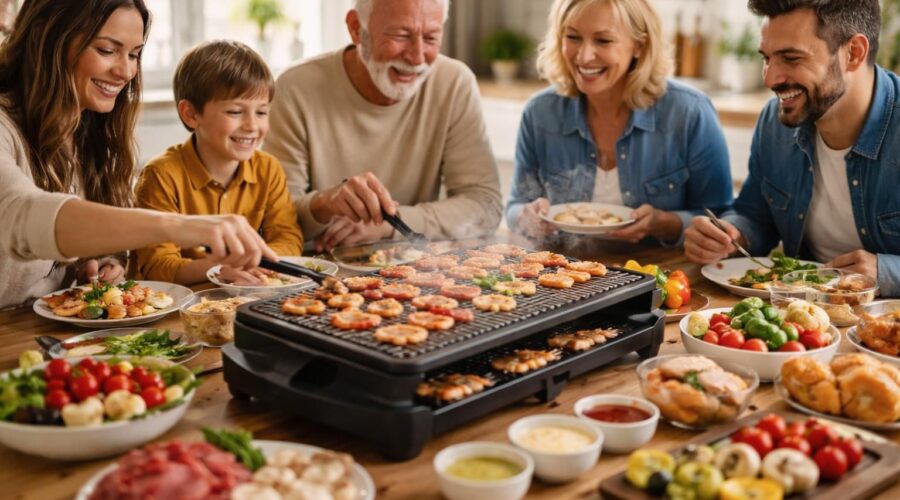 découvrez des idées de repas savoureux et conviviaux à réaliser avec une pierrade, parfaits pour régaler toute la famille.