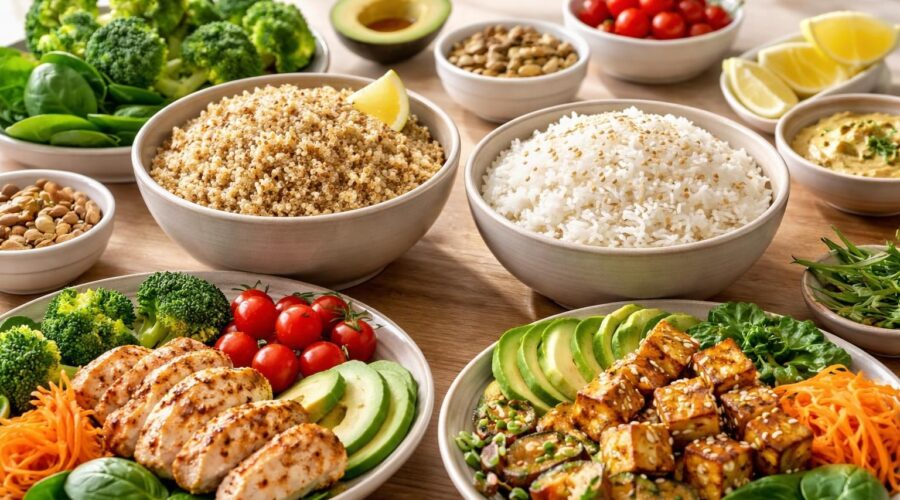 découvrez comment intégrer le quinoa et le riz dans un régime équilibré pour varier les plaisirs tout en mangeant sainement.