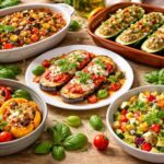 découvrez 5 recettes savoureuses à base de courgettes, aubergines et poivrons pour transformer vos plats du quotidien en véritables délices colorés et sains.