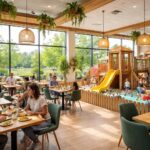 découvrez notre restaurant à villeneuve d'ascq avec aire de jeux, parfait pour savourer une délicieuse cuisine tout en permettant aux enfants de s'amuser en toute sécurité. un lieu idéal pour allier plaisir gustatif et divertissement en famille.