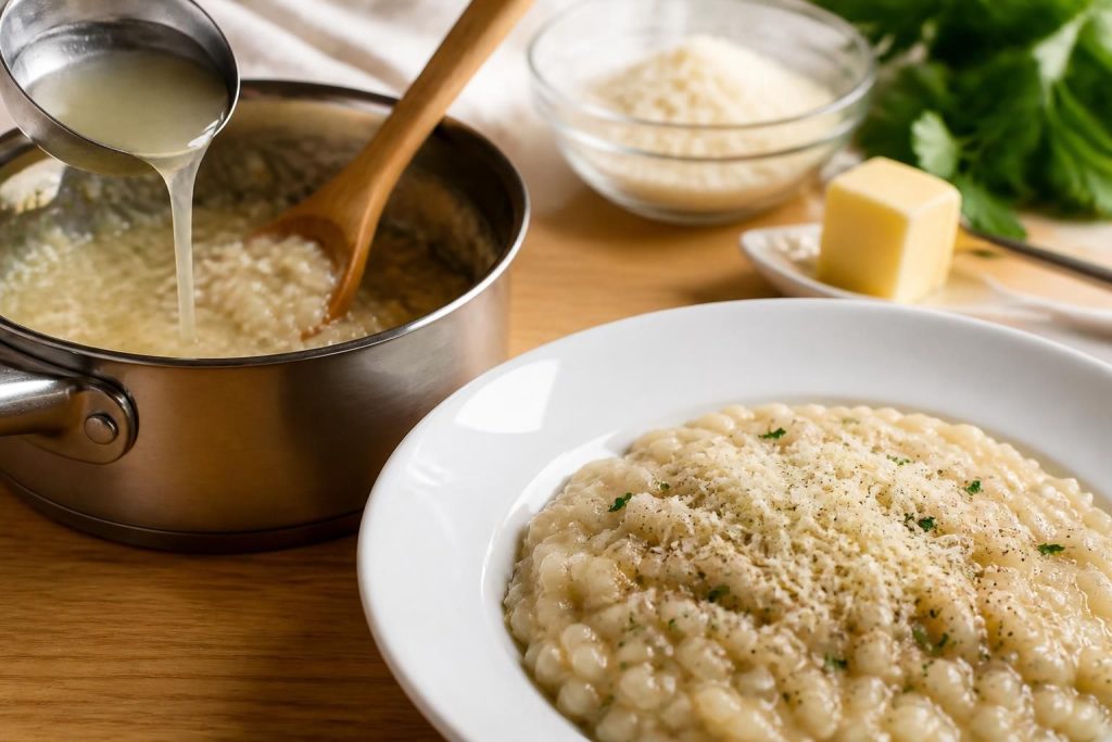 découvrez comment réchauffer un risotto tout en conservant sa texture crémeuse grâce à nos astuces simples et efficaces.