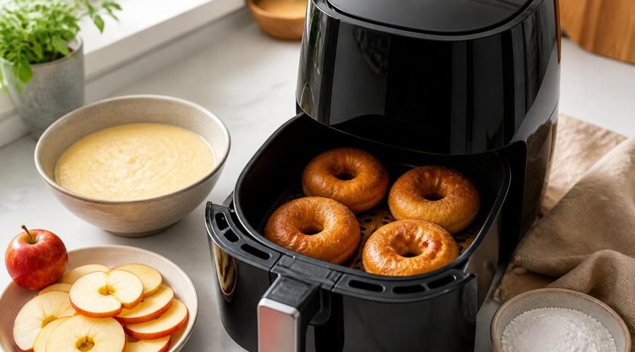 découvrez nos astuces pour réussir des beignets aux pommes moelleux et croustillants avec votre airfryer. une cuisson parfaite garantie pour un dessert gourmand et léger.