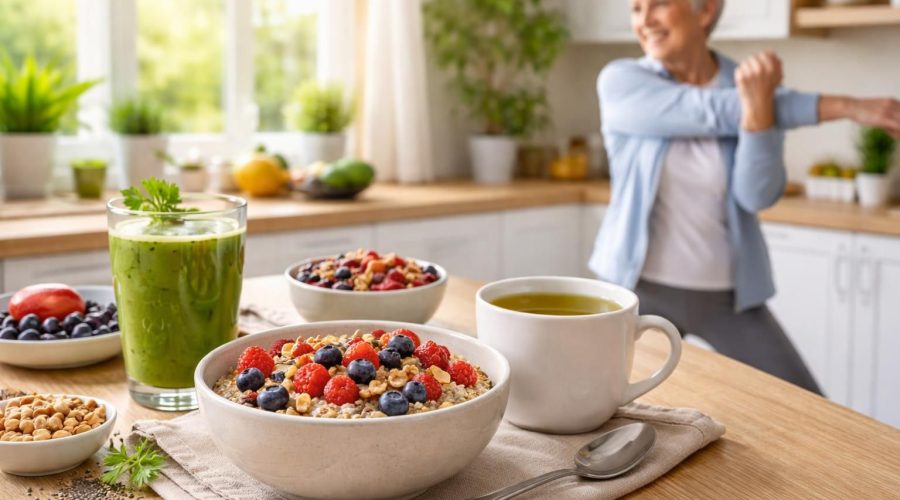 découvrez comment un petit déjeuner anti-arthrose peut réduire les douleurs articulaires et améliorer votre mobilité au quotidien grâce à des ingrédients naturels et adaptés.