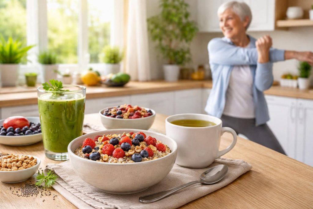 découvrez comment un petit déjeuner anti-arthrose peut réduire les douleurs articulaires et améliorer votre mobilité au quotidien grâce à des ingrédients naturels et adaptés.