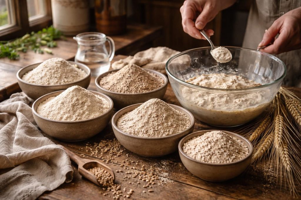 apprenez à créer votre propre mélange de farines pour réaliser un pain de campagne savoureux et authentique, avec des conseils simples et efficaces.