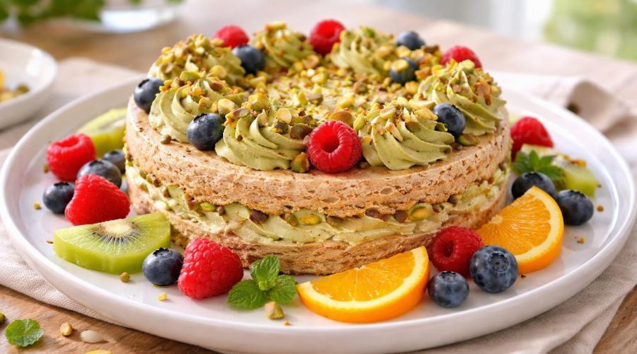 découvrez la dacquoise pistache et fruits, une alliance gourmande et rafraîchissante qui séduira vos papilles. une recette incontournable pour les amateurs de dessert.