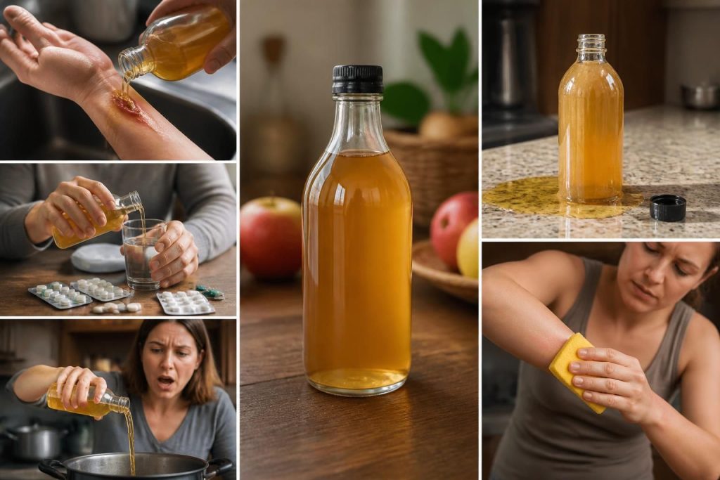 découvrez les 5 erreurs courantes à éviter lors de l'utilisation du vinaigre de cidre pour prévenir les dangers et profiter de ses bienfaits en toute sécurité.