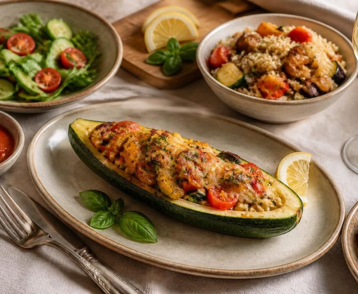 découvrez des recettes savoureuses et inspirantes pour accompagner une courgette farcie aux légumes, parfaites pour un repas équilibré et gourmand.