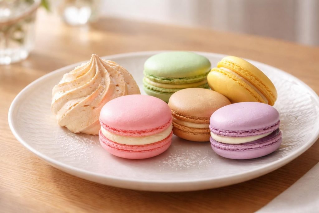 découvrez comment sublimer vos desserts avec notre recette de macarons à la meringue française, pour un goût authentique et une texture parfaite.