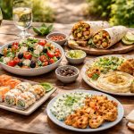 découvrez des idées de repas froids pour le midi, inspirées des saveurs du monde, parfaites pour un déjeuner savoureux et facile à emporter.