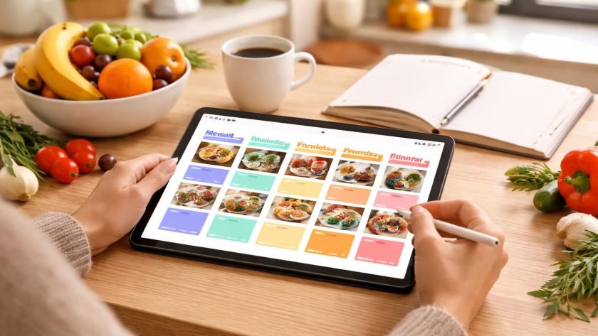 découvrez comment planifier facilement vos repas de la semaine avec la tablette samsung galaxy grâce à notre guide complet de menus hebdomadaires.