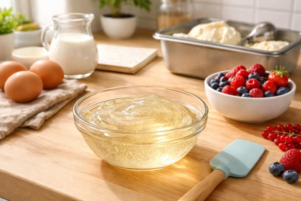 découvrez la recette du sucre inverti, un ingrédient essentiel pour obtenir des glaces maison onctueuses et parfaitement équilibrées. suivez nos conseils pour réussir toutes vos préparations glacées.
