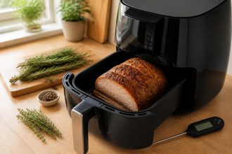 découvrez le guide ultime pour maîtriser le temps de cuisson du rôti de porc à l'air fryer ninja et obtenir une viande parfaitement tendre et juteuse à chaque fois.